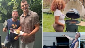 Celebs Flashing Their Grills … Rob Gronkowski, Brie Larson, More!
