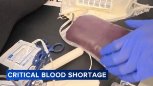 Winter storms drive blood supply to critical levels in New Jersey