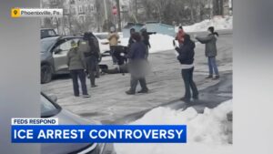 Federal officials confirm arrest in Phoenixville, Pennsylvania was carried out by ICE