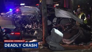Engine flies out of SUV during fatal crash in Philadelphia’s Torresdale neighborhood