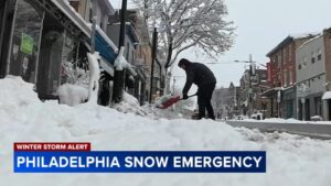 Cleanup, damage assessment begins in Philadelphia after snowstorm