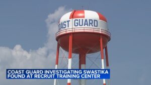Swastika found in bathroom at Coast Guard Training Center Cape May