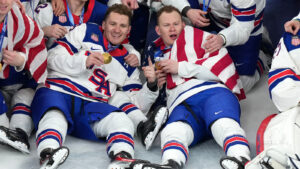Brady Tkachuk White House video: US Olympic men’s hockey team member slams White House TikTok video as ‘clearly fake’
