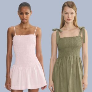 Aritzia Spring Dress Sale: Linen Dresses, Poplin Dresses