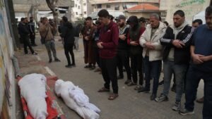 Israel strikes Gaza, killing 19, mostly women and children, after saying Hamas violated deal : NPR