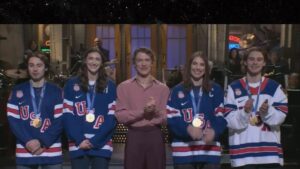 USA Women’s Hockey Stars Shade President Trump on ‘SNL’