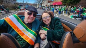 Husband and wife serve as grand marshals of St. Patrick’s Day Parade in Glenside