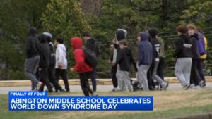 Abington Middle School hosts 9th annual ‘Buddy Walk’ to celebrate World Down Syndrome Day