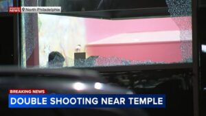 2 men injured in double shooting near campus of Temple University in North Philadelphia