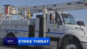 Some PECO workers could strike soon as IBEW Local 614 contract set to expire