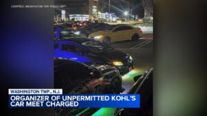 Charges filed after unauthorized car meetup in Kohl’s parking lot in Gloucester County