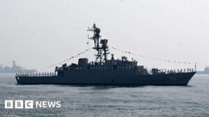 The final voyage of the Iranian warship sunk by the US