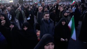 Iran fires missiles at Israel and Gulf states : NPR