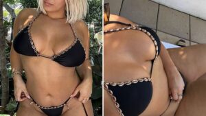 Guess The Singer In This Black Bikini For Thirsty Thursday!
