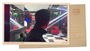 Iranians escaping war let loose at a disco in Turkey : NPR