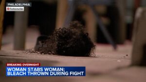 Woman stabbed in the neck, bleach thrown during argument in Philadelphia’s Feltonville neighborhood