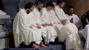 Pope Leo XIV revives the Holy Thursday foot-washing of priests after Francis’s inclusive tradition