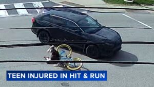 Hatboro police seek hit-and-run driver after SUV hits 14-year-old bicyclist