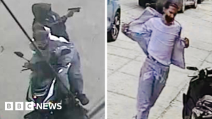 Baby shot dead in pram in ‘broad daylight’, police say