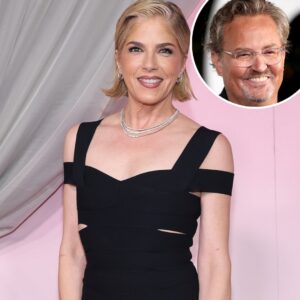 Selma Blair Owns Matthew Perry’s Shirt