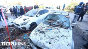 Israel carries out large wave of air strikes across Lebanon